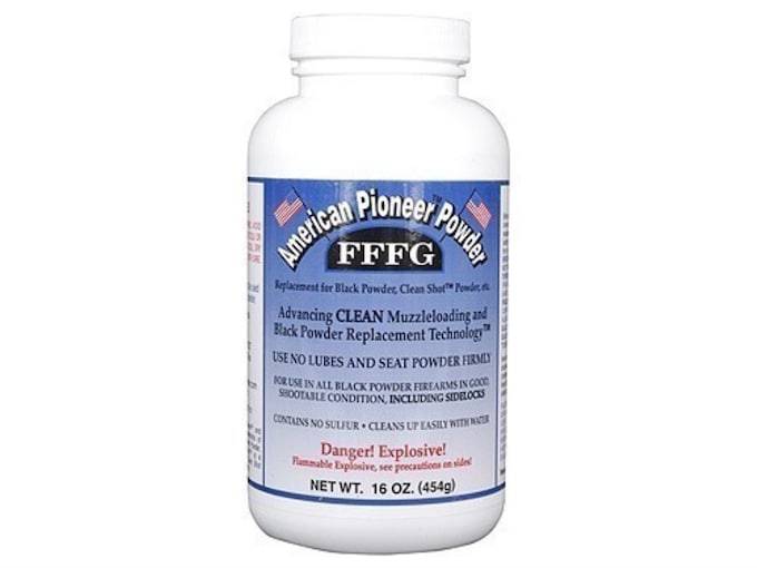 American-Pioneer-FFFg-Black-Powder-Substitute-1-lb American Pioneer FFFg Black Powder Substitute 1 lb - Image 1