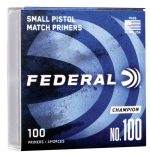 Federal Small Pistol Primers #100