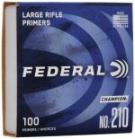 Federal Large Rifle Primers #210