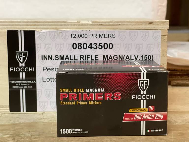 Fiocchi-Small-Rifle-Magnum-Primers Fiocchi Small Rifle Magnum Primers - Image 1