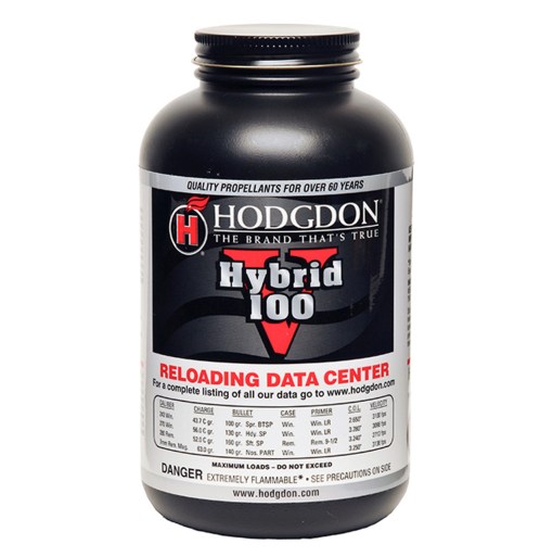 Hodgdon-Hybrid-100V-Powder-For-Sale-1lb Hodgdon Hybrid 100V Smokeless Gun Powder - Image 1