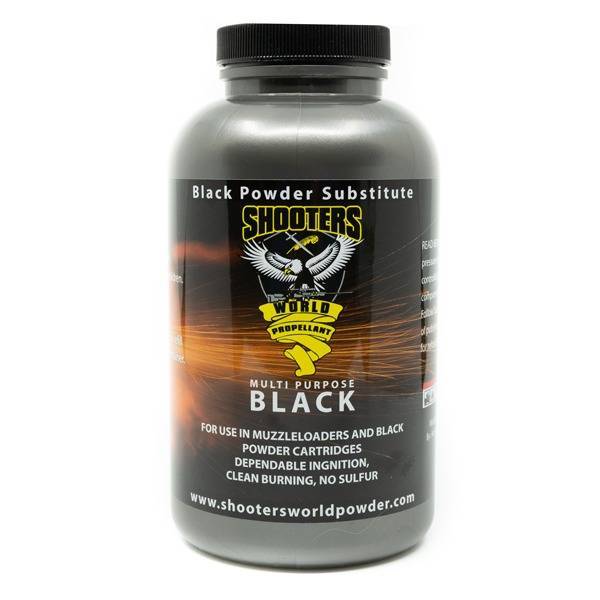 Shooters-World-Multi-Purpose-Black-FFF-Sulfurless-Powder-1-Pound Shooters World Multi-Purpose Black FFF Sulfurless Powder 1 Pound - Image 1