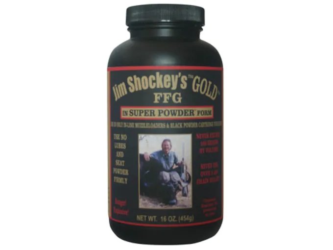 american-pioneer-jim-shockeys-gold-super-black-powder-substitute American Pioneer Jim Shockey’s Gold Super Black Powder Substitute 1 lb - Image 1