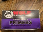 209 Shotshell – Wolf Performance Primers - Image 2