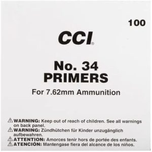 CCI Large Rifle 7.62mm NATO-Spec Military Primers #34